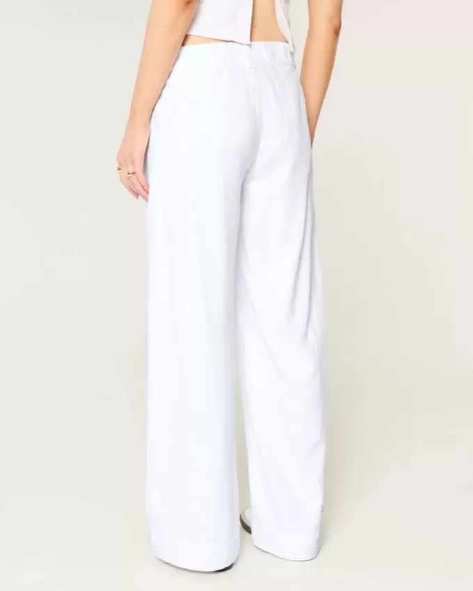 Hollister Livvy Low-Rise Wide-Leg Pants