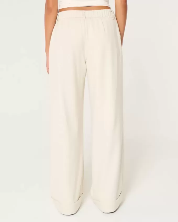 Hollister Livvy Low-Rise Wide-Leg Pants