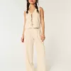 Hollister Livvy Ultra High-Rise Linen-Blend Wide-Leg Pants Hollister Livvy Ultra High-Rise Linen-Blend Wide-Leg Pants