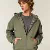 Hollister x Crocs Sherpa-Lined Zip-Up Hoodie Hollister x Crocs Sherpa-Lined Zip-Up Hoodie