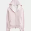 Hollister x Crocs Sherpa-Lined Zip-Up Hoodie