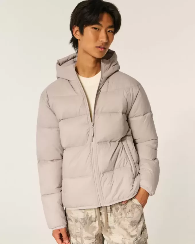 Hooded Puffer Jacket Hooded Puffer Jacket
