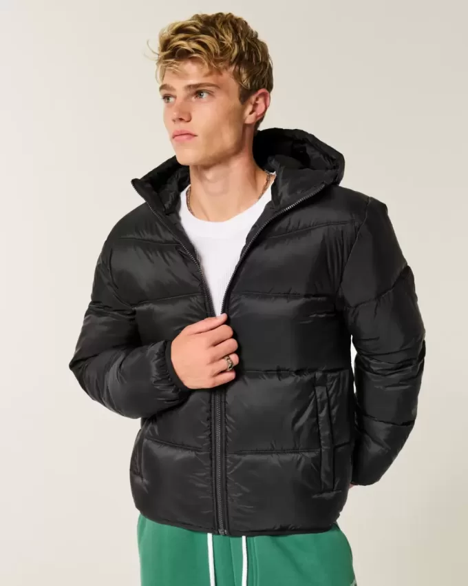Hooded Puffer Jacket Hooded Puffer Jacket