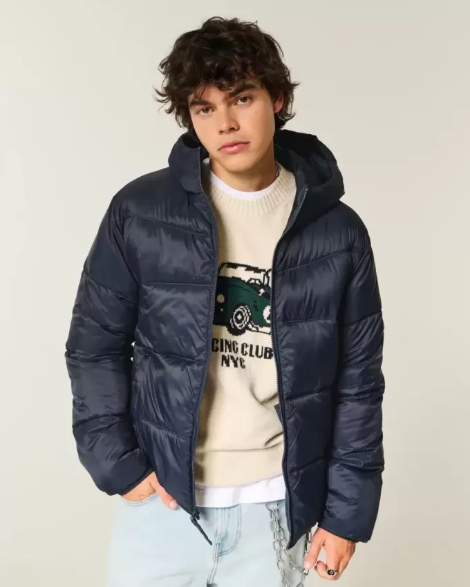 Hooded Puffer Jacket Hooded Puffer Jacket