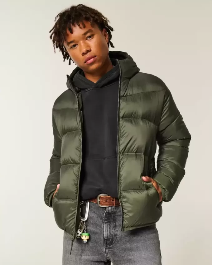 Hooded Puffer Jacket Hooded Puffer Jacket