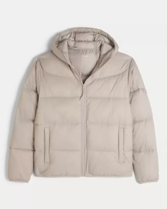 Hooded Puffer Jacket Hooded Puffer Jacket
