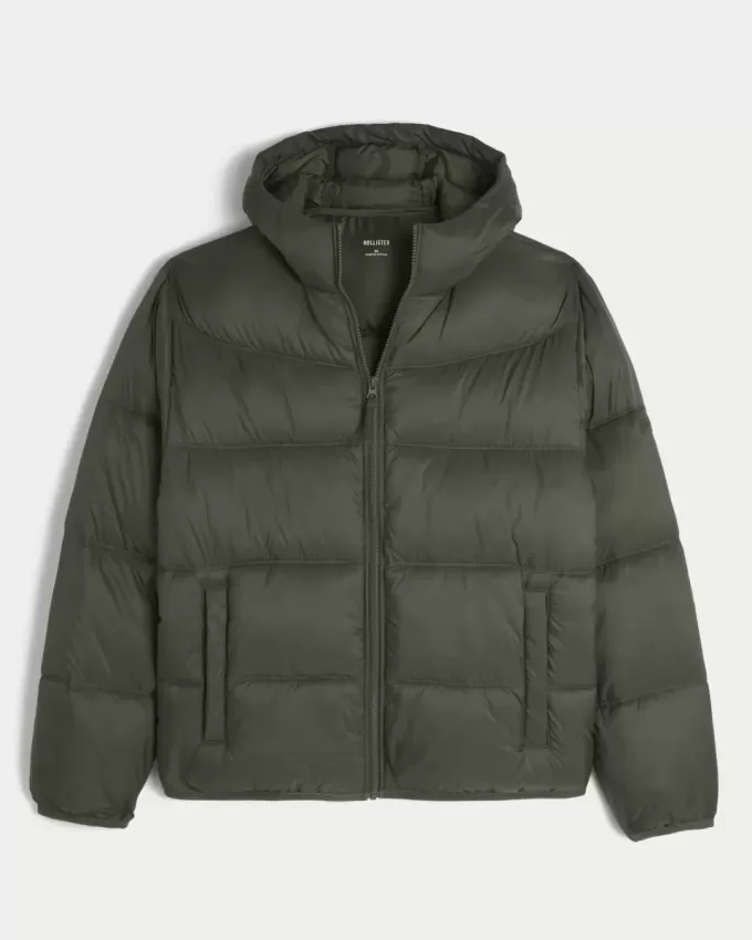 Hooded Puffer Jacket Hooded Puffer Jacket