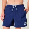 Huntington Beach Graphic Mid-Thigh Volley Swim Trunks Huntington Beach Graphic Mid-Thigh Volley Swim Trunks