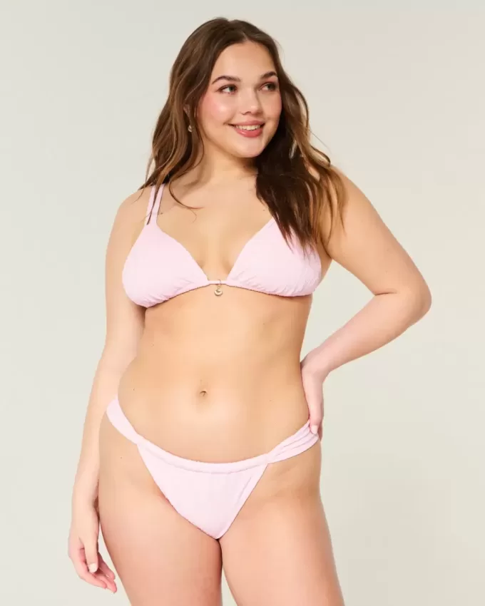 Jacquard Wide-Strap Cheekiest Bikini Bottom Jacquard Wide-Strap Cheekiest Bikini Bottom