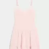 Knit Tiered Mini Dress Knit Tiered Mini Dress