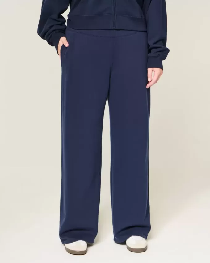 LA Graphic Wide-Leg Sweatpants