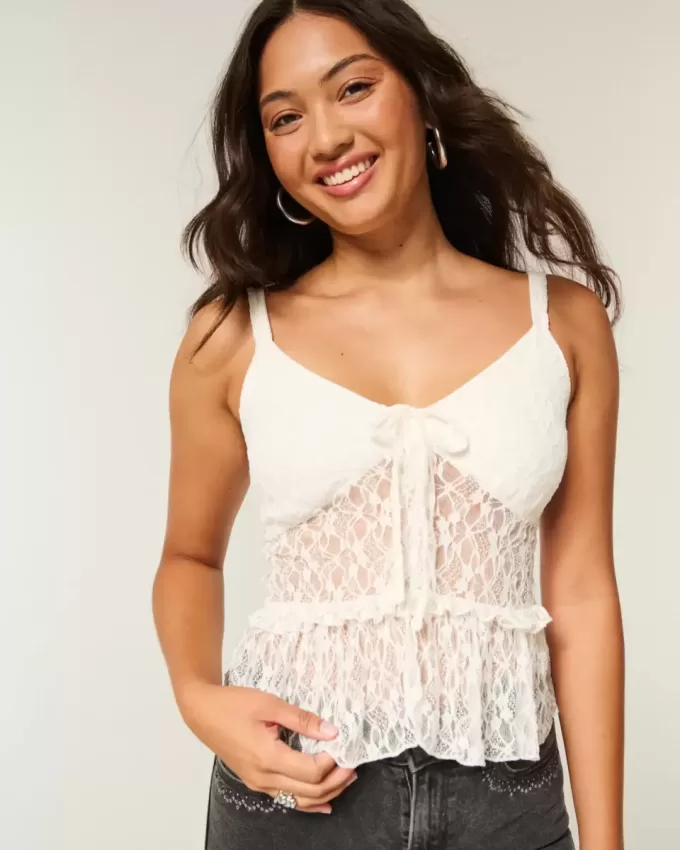 Lace Ruffle Top Lace Ruffle Top