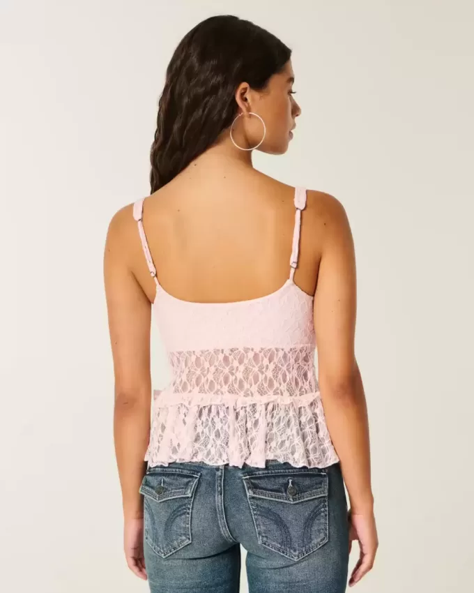 Lace Ruffle Top Lace Ruffle Top