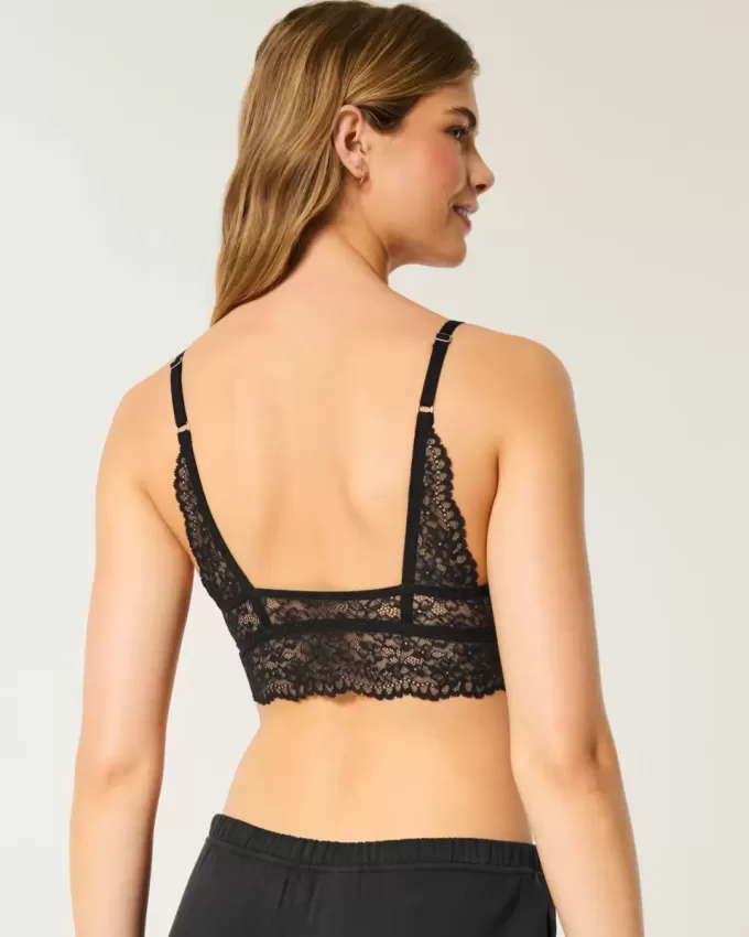 Lace Triangle Bralette Lace Triangle Bralette