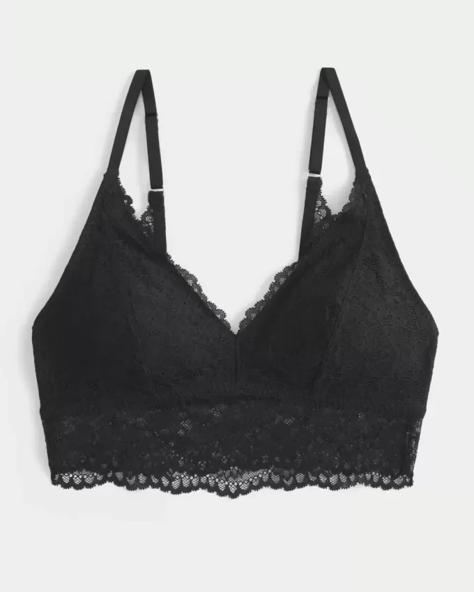 Lace Triangle Bralette Lace Triangle Bralette