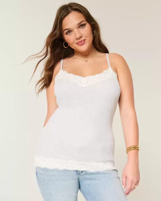 Lace Trim Cami Lace Trim Cami