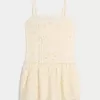 Lace Trim Mini Dress Lace Trim Mini Dress