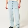 Light Wash Baggy Carpenter Jeans Light Wash Baggy Carpenter Jeans