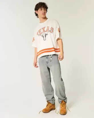 Light Wash Baggy Jeans