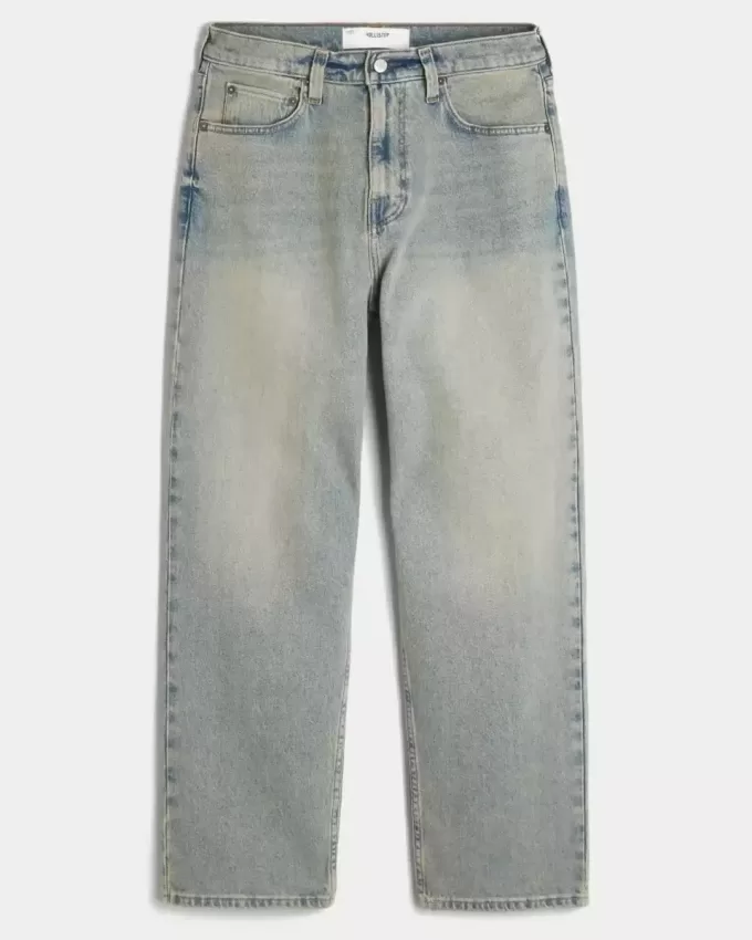 Light Wash Baggy Jeans