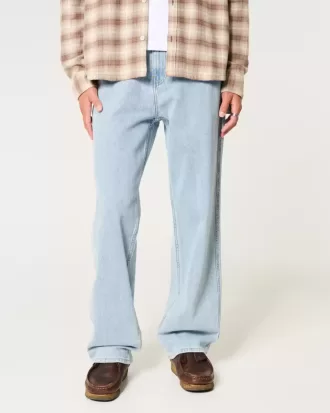 Light Wash Baggy Painter Jeans Light Wash Baggy Painter Jeans