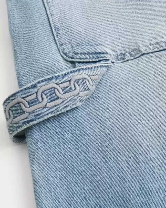 Light Wash Baggy Painter Jeans Light Wash Baggy Painter Jeans