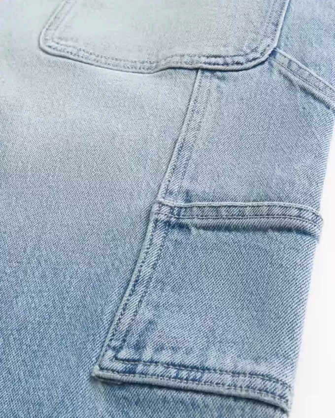 Light Wash Baggy Painter Jeans Light Wash Baggy Painter Jeans