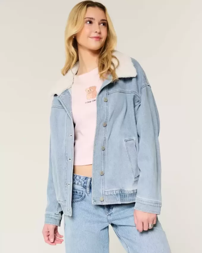 Light Wash Denim Jacket Light Wash Denim Jacket