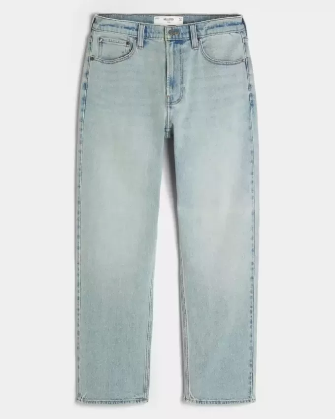 Light Wash Downforce Racing Graphic Loose Jeans Light Wash Downforce Racing Graphic Loose Jeans