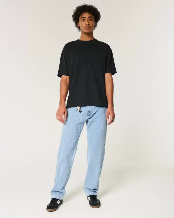 Light Wash Loose Jeans Light Wash Loose Jeans