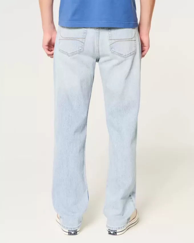 Light Wash Loose Jeans