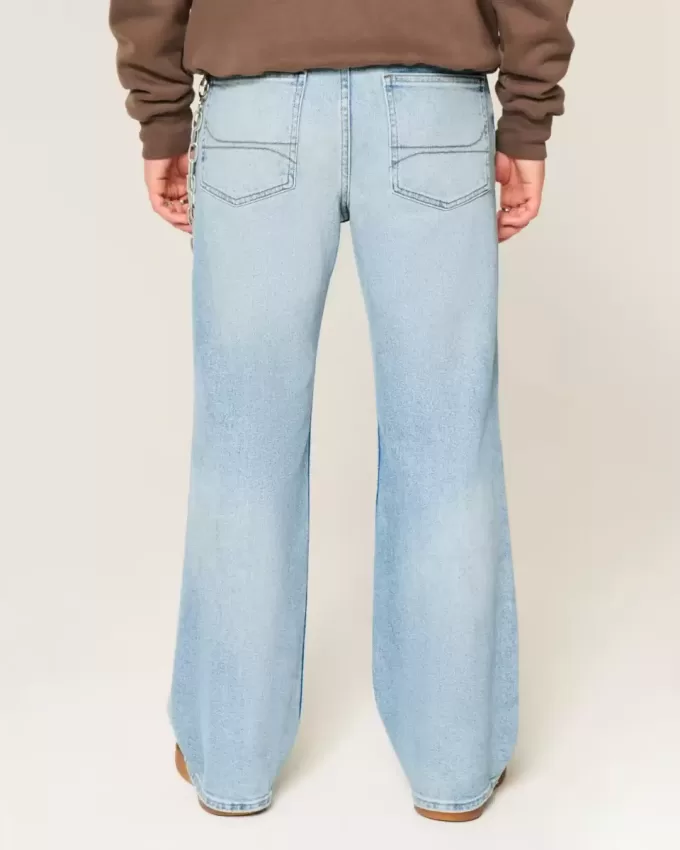 Light Wash Relaxed Bootcut Jeans Light Wash Relaxed Bootcut Jeans