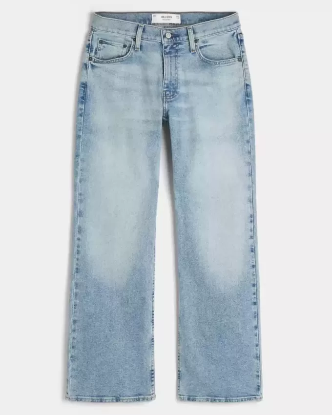 Light Wash Relaxed Bootcut Jeans Light Wash Relaxed Bootcut Jeans