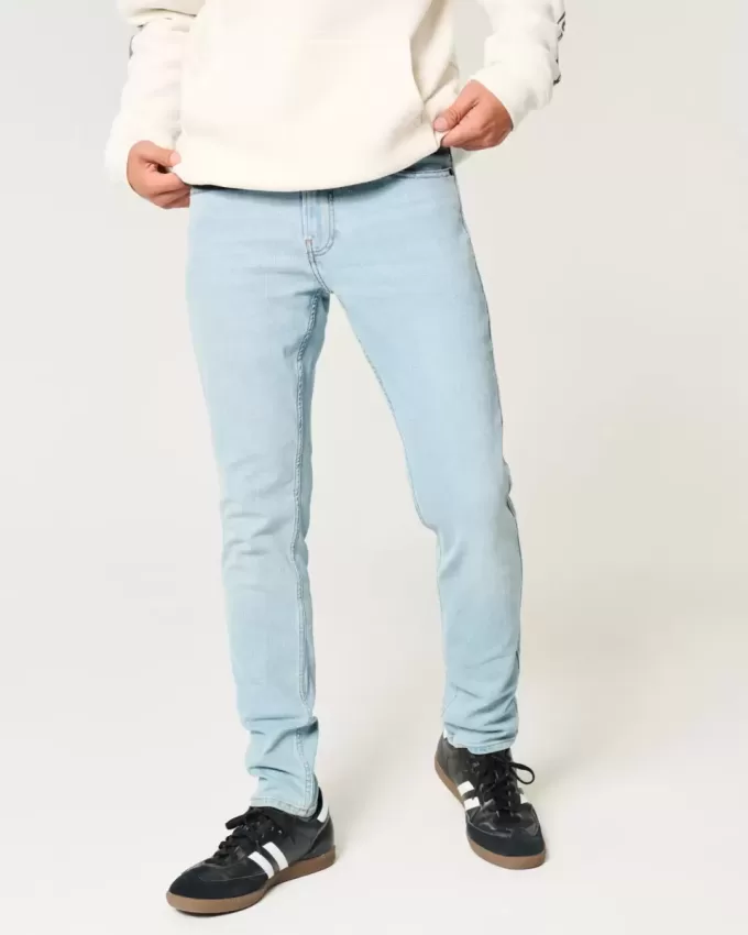 Light Wash Skinny Jeans