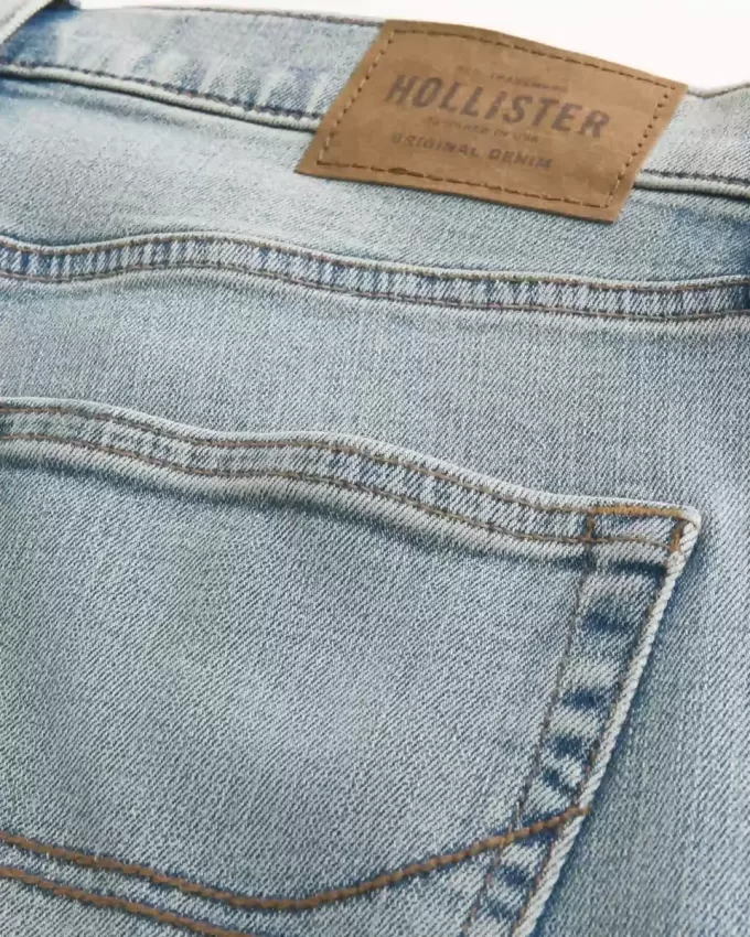 Light Wash Slim Straight Jeans Light Wash Slim Straight Jeans