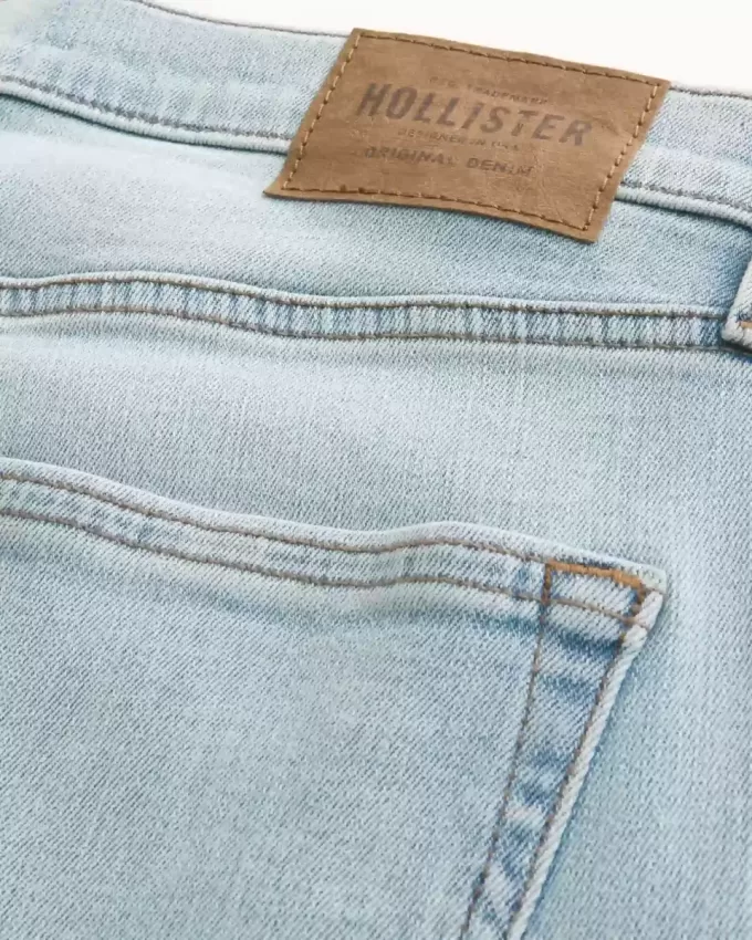 Light Wash Slim Straight Jeans Light Wash Slim Straight Jeans