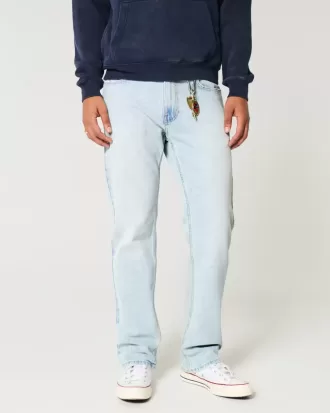 Light Wash Straight Jeans Light Wash Straight Jeans