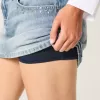 Light Wash Studded Denim Mini Skort Light Wash Studded Denim Mini Skort