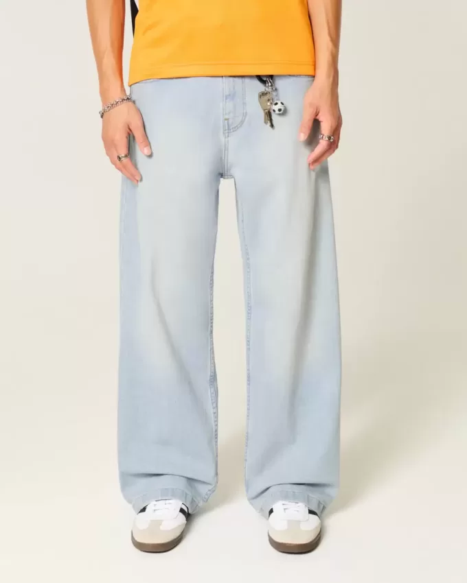 Light Wash Super Baggy Jeans Light Wash Super Baggy Jeans