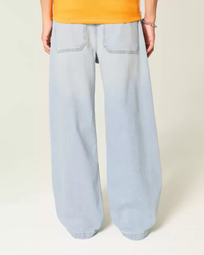 Light Wash Super Baggy Jeans Light Wash Super Baggy Jeans