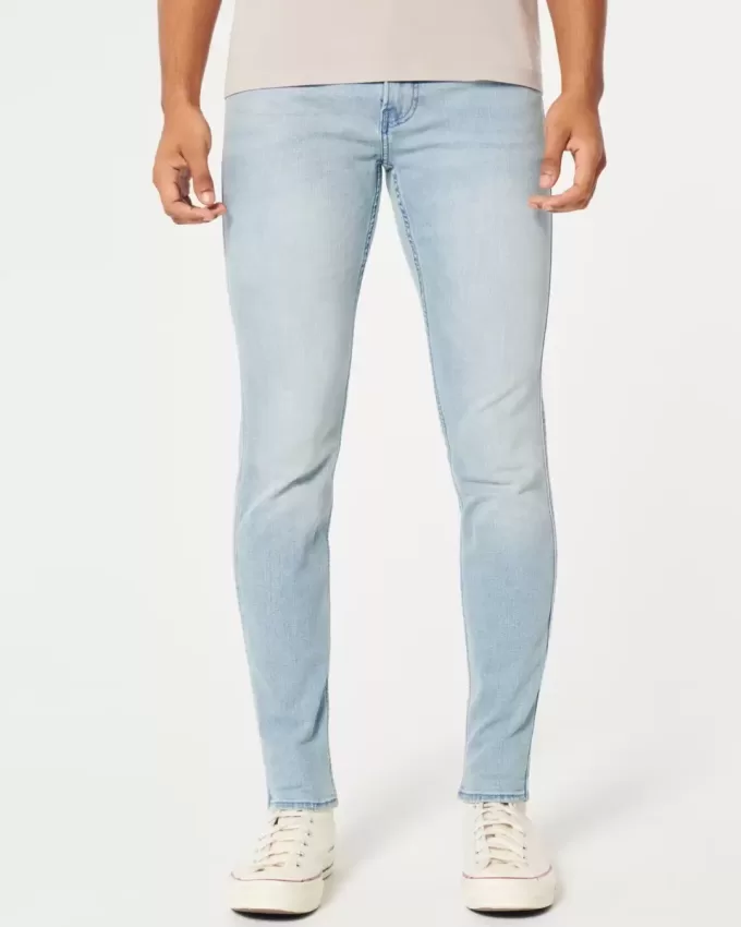Light Wash Super Skinny Jeans