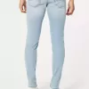 Light Wash Super Skinny Jeans