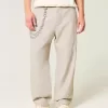 Linen-Blend Flex Waist Baggy Pants Linen-Blend Flex Waist Baggy Pants