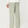 Linen-Blend Flex-Waist Baggy Pants Linen-Blend Flex-Waist Baggy Pants