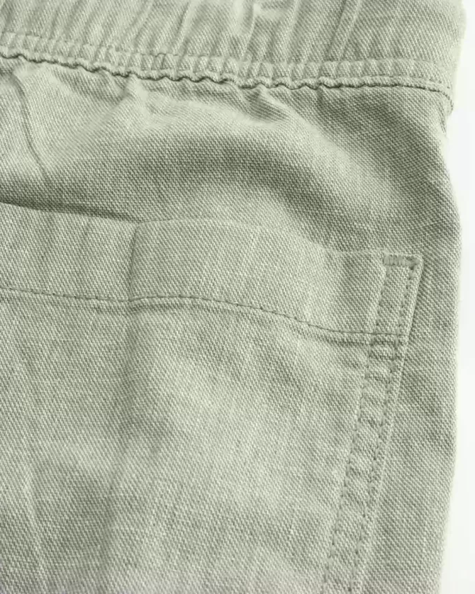 Linen-Blend Flex-Waist Baggy Pants Linen-Blend Flex-Waist Baggy Pants