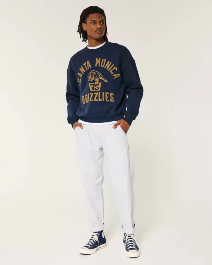 Linen-Blend Loose Pull-On Pants Linen-Blend Loose Pull-On Pants