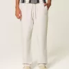 Linen-Blend Loose Pull-On Pants Linen-Blend Loose Pull-On Pants