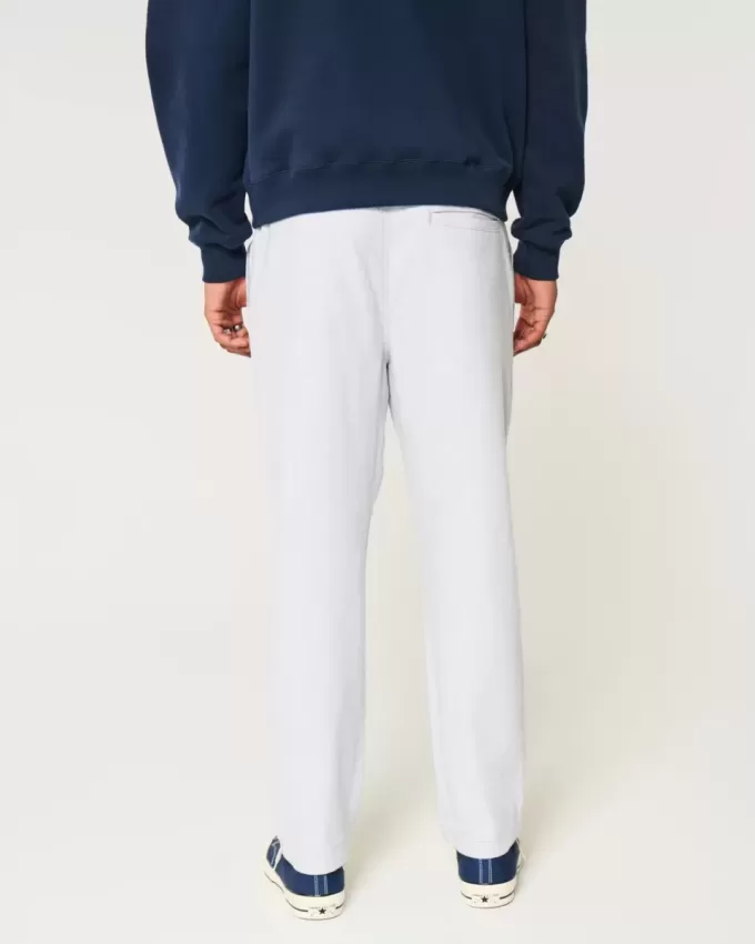 Linen-Blend Loose Pull-On Pants Linen-Blend Loose Pull-On Pants