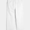 Linen-Blend Loose Pull-On Pants Linen-Blend Loose Pull-On Pants