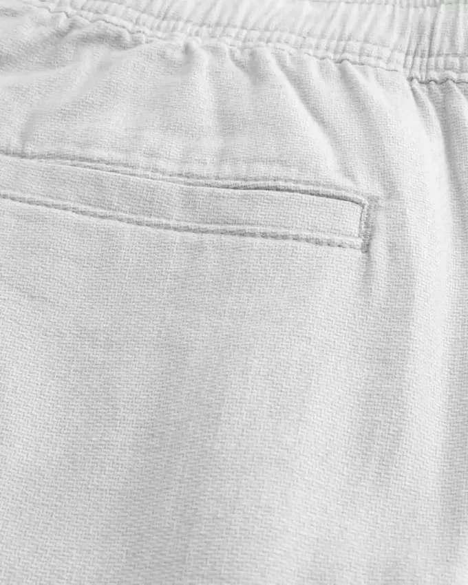 Linen-Blend Loose Pull-On Pants Linen-Blend Loose Pull-On Pants